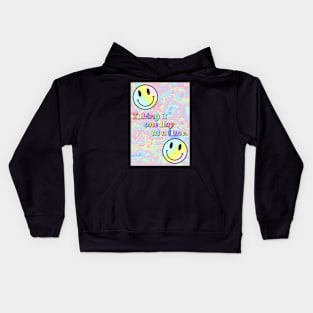 one day at a time Kids Hoodie